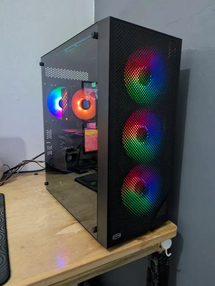 KOMPUTER PC GAMING RYZEN 5 7500F | RTX 5060 TI 16GB | RAM 32GB DDR5 BU