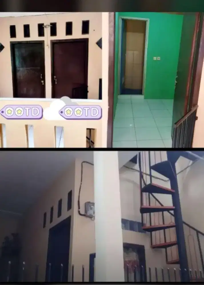 Kos/kontrakan 650rb/bln kamar mandi didalam