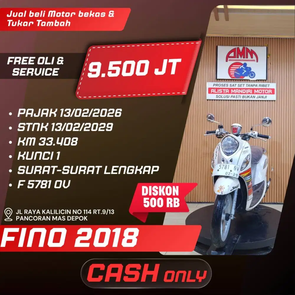 FINO 2018 CASH ONLY KREDIVO INDODANA SPAYLATER ALLO BANK CC 0% ALISTA