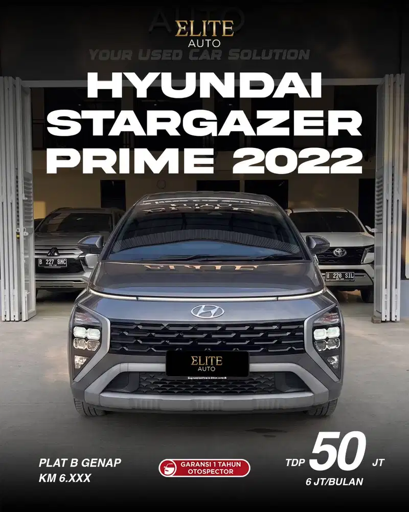 [SUPER LOW KM] Hyundai 1.5 Stargazer Prime 2022