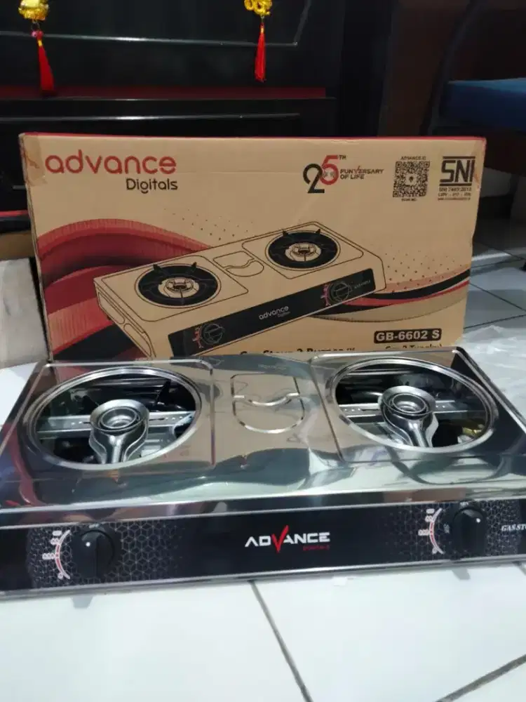 Kompor 2 tungku advance baru