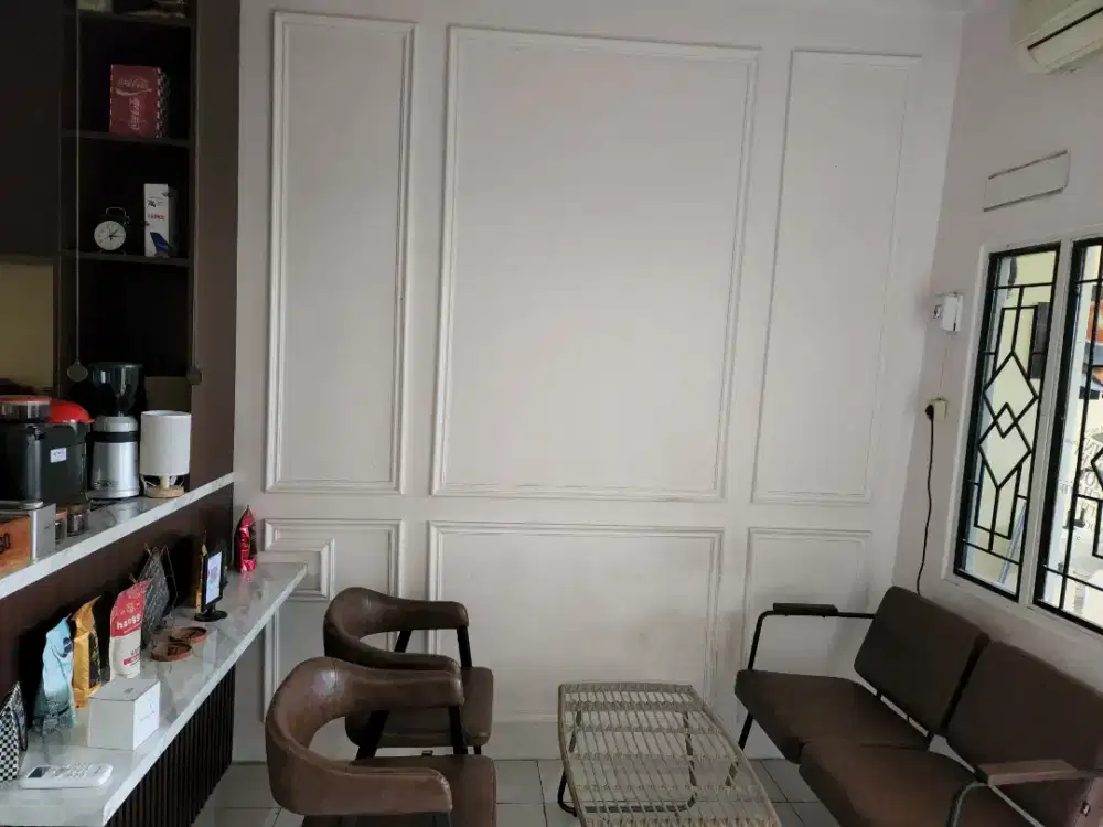 Kerjasama jalanin Cafe kecil