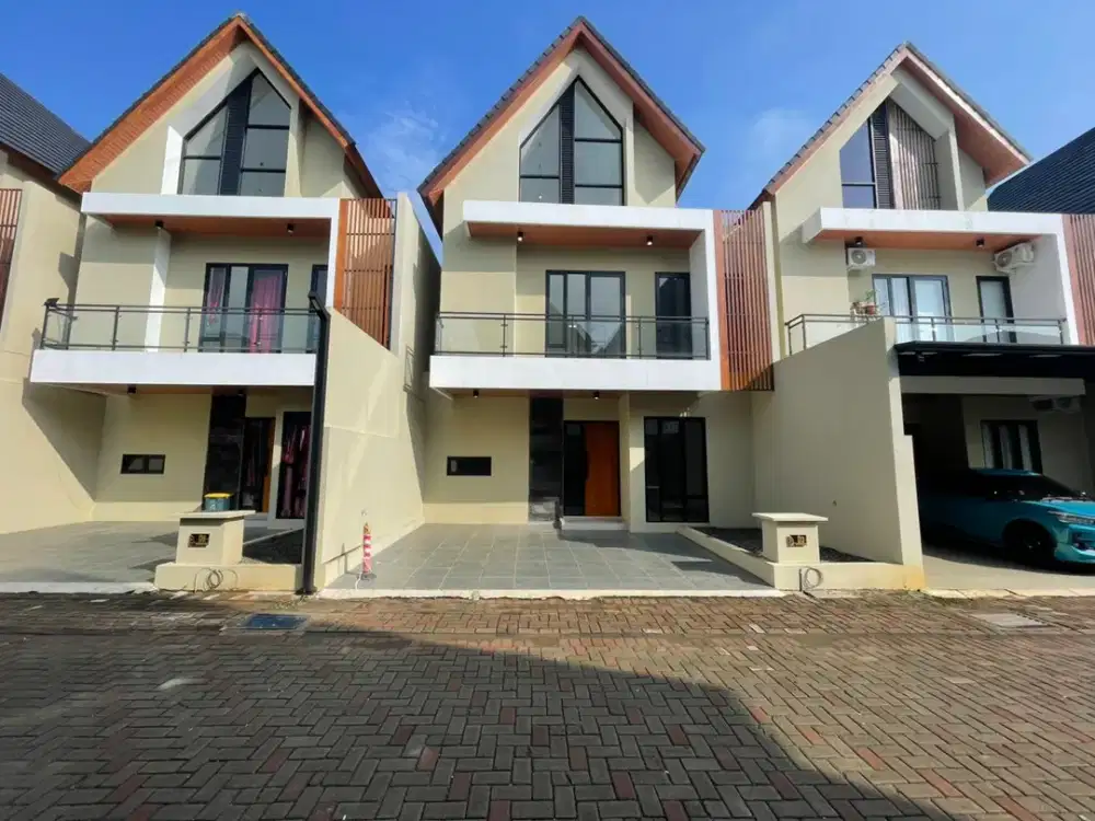 RUMAH TYPE SCANDINAVIAN 2 LANTAI TINGGAL 1 UNIT TERAKHIR, JARINGAN UNDERGROUND
