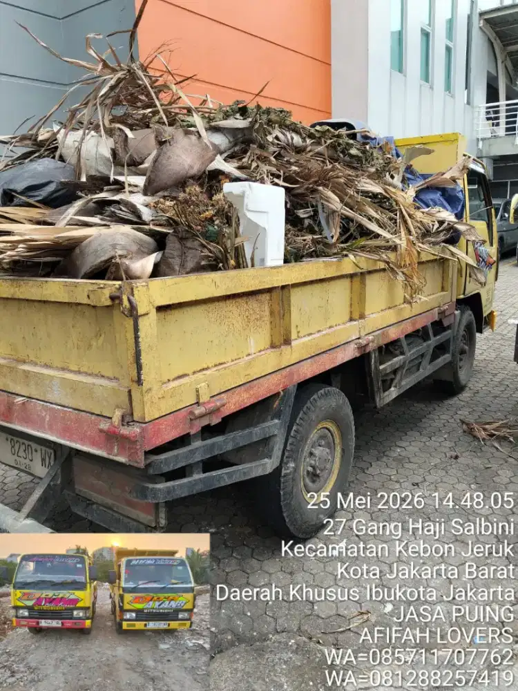 Jasa buang puing dan sampah