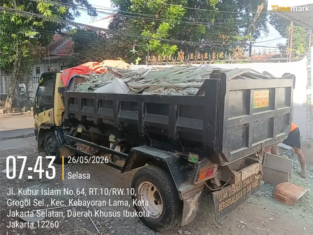 Jasa pengurugan dan buang sampah