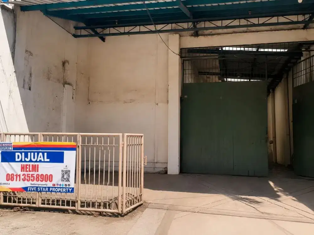 DI JUAL GUDANG DAN LENGKAP DENGAN KANTOR NYA SIAP PAKAI