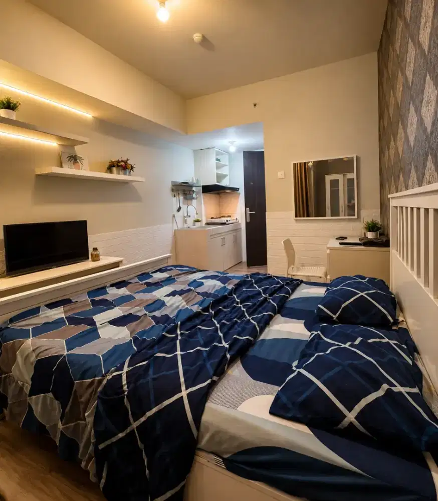 sewa apartemen harian green Pramuka city Jakarta pusat