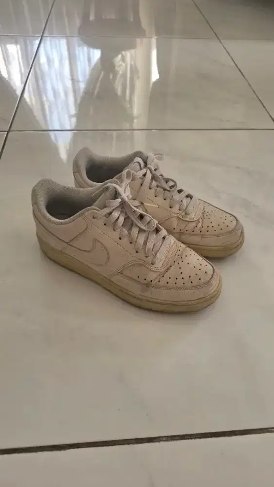Sepatu Nike Court Vision All White