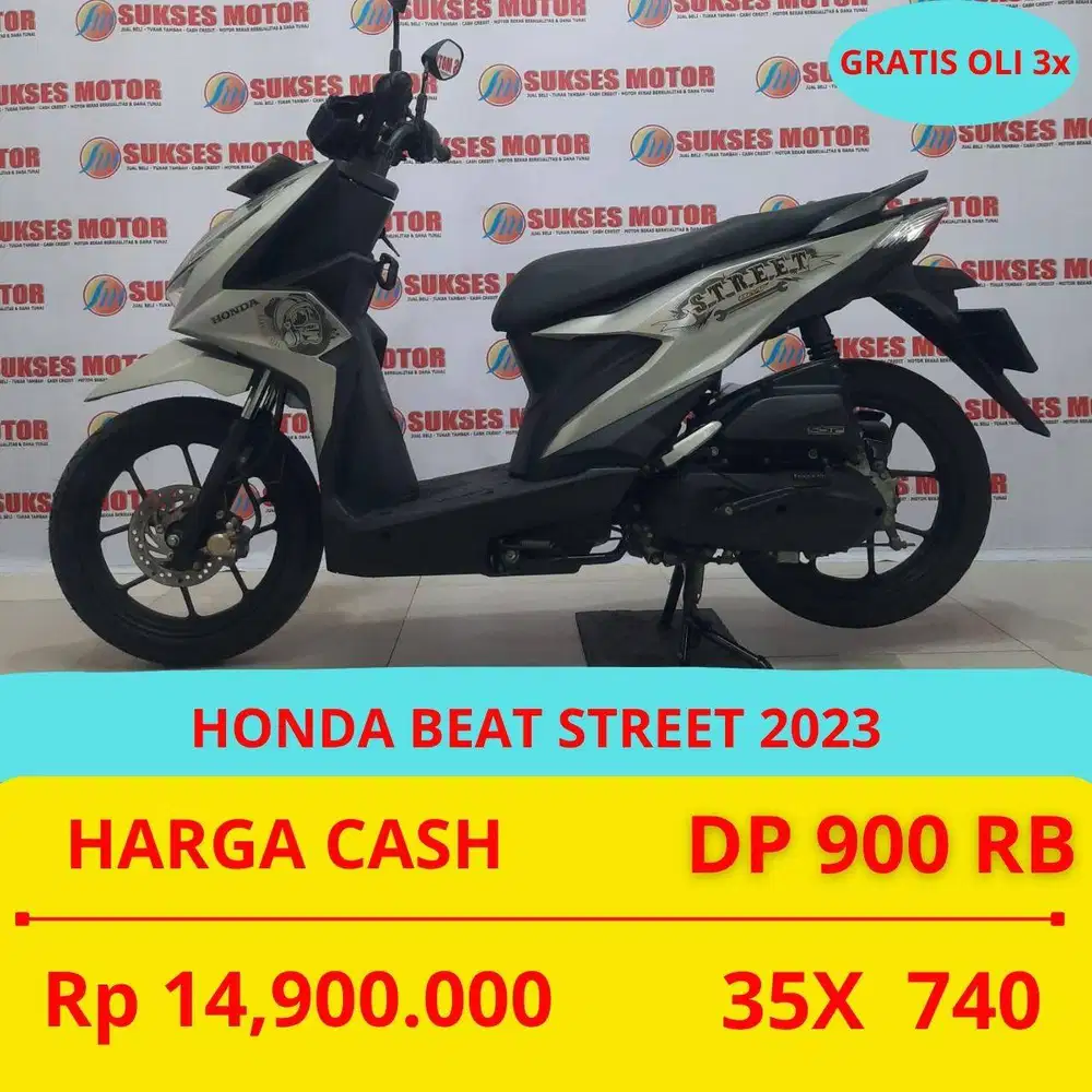 HONDA BEAT STREET 2023 DP MURAH 900 RIBU GUYS