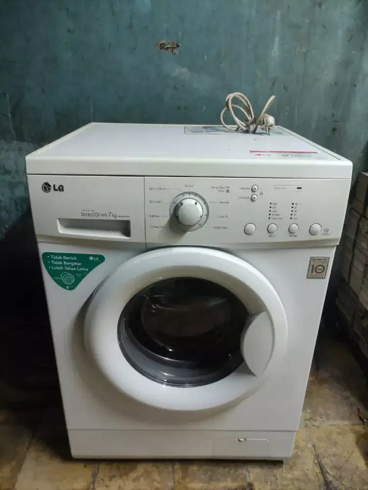 Mesin cuci front loading merk LG