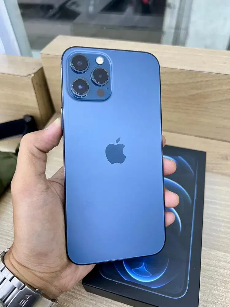 READY IPHONE 12 PM 256GB PACIFIC BLUE INTER REGIST WAITLIST