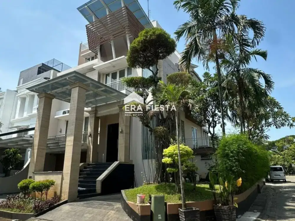 ️Dijual Cepat, Akasia, Bukit Golf Mediterania, Pik 13X18, Hoek, Full Furnish