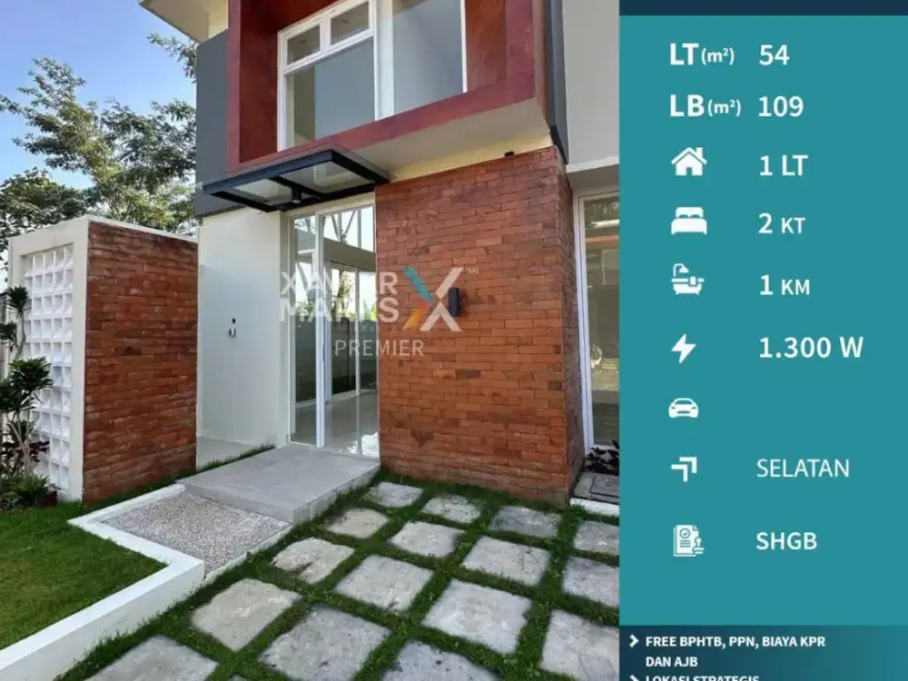 Dijual Rumah Baru Super Strategis Nyaman di The Oz Tidar Malang