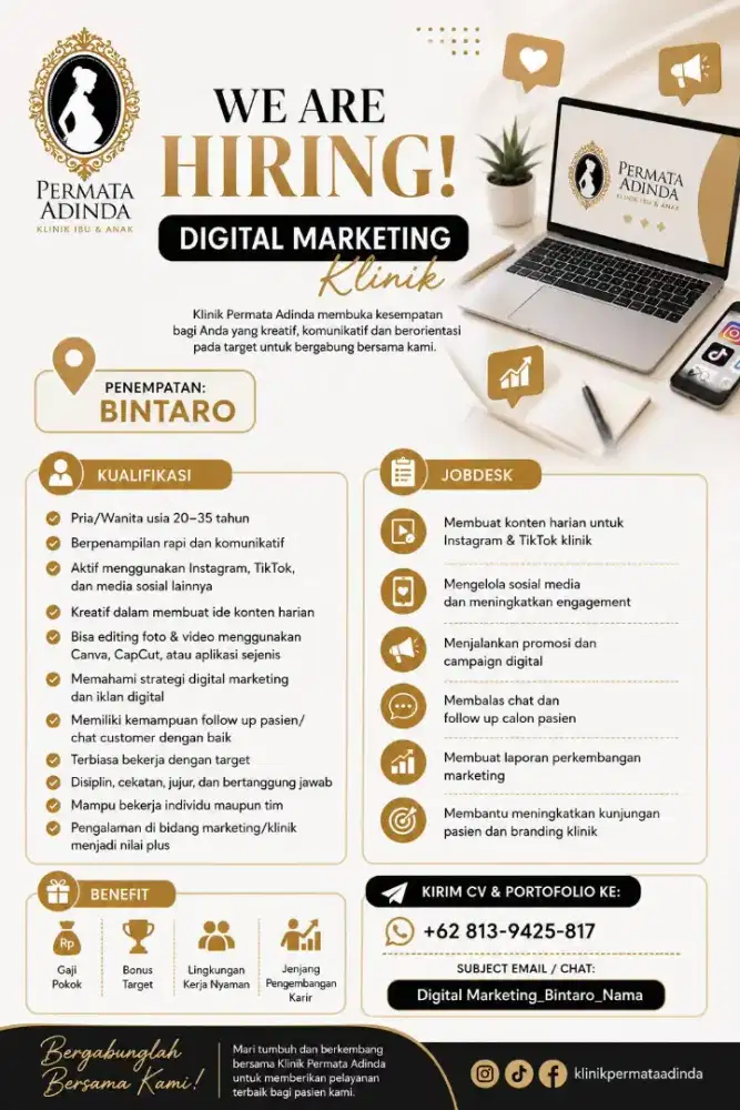 Dibutuhkan Digital Marketing