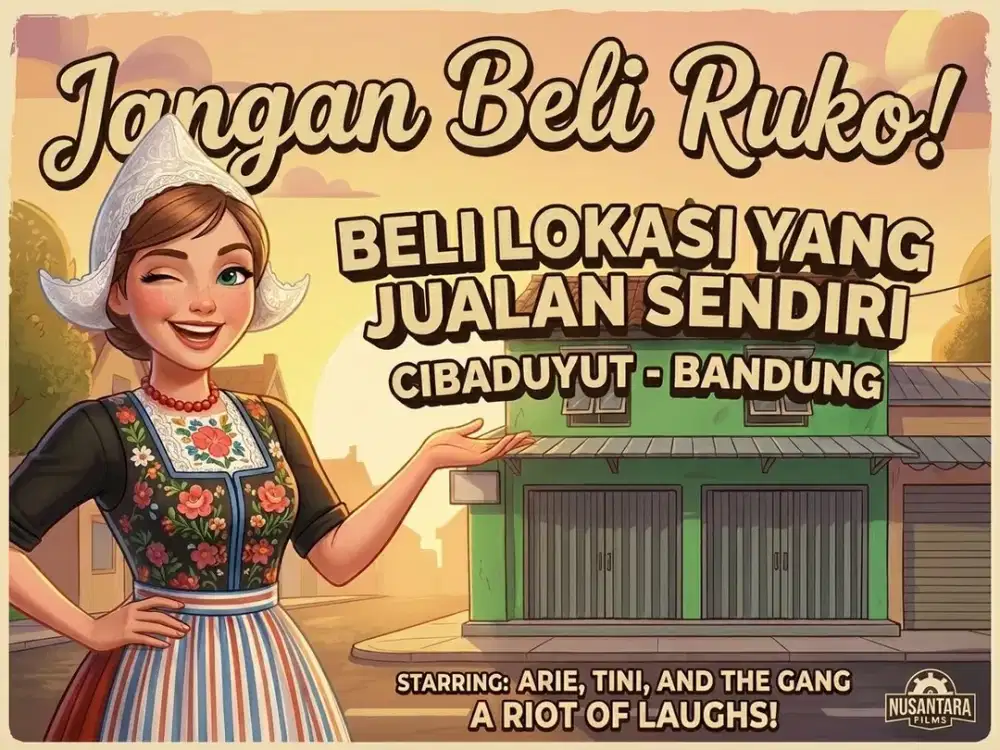 DIJUAL RUKO DI CIBADUYUT, MEKARWANGI, SOEKARNO HATTA.