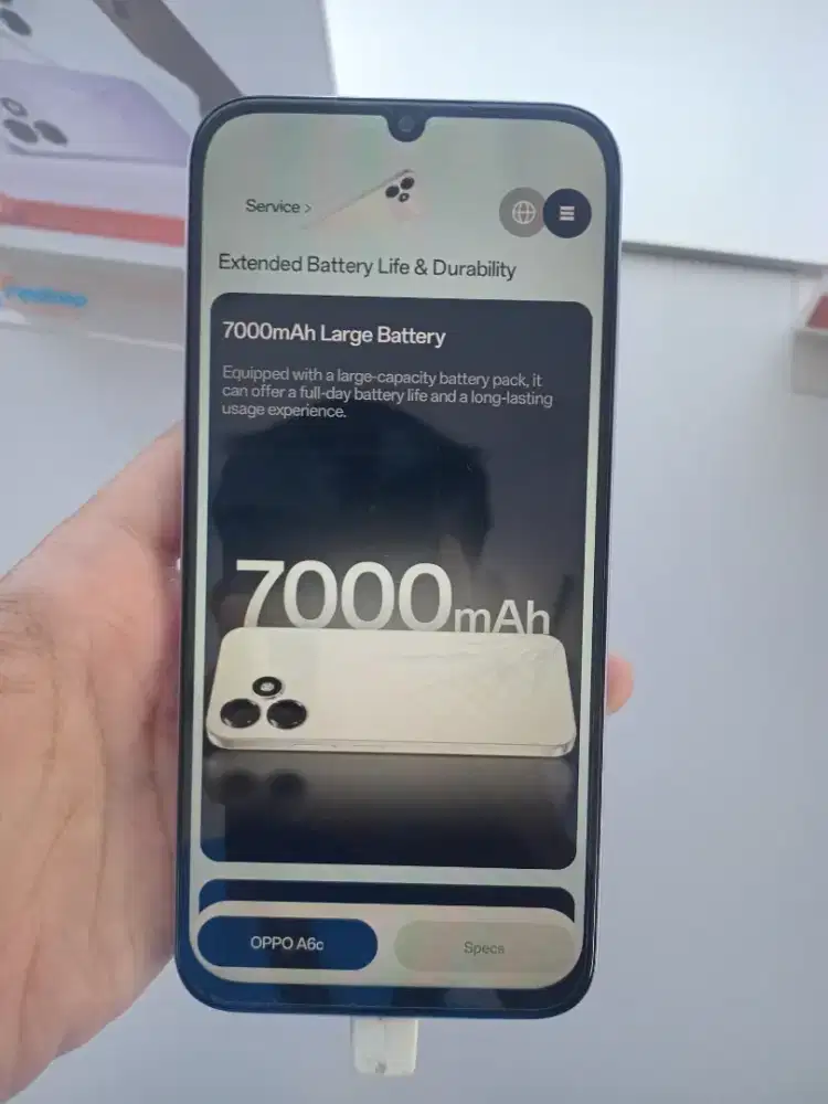 OPPO A6c 4/128GB CICILAN TANPA DP