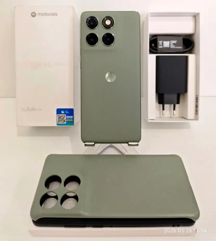 Motorolla Edge 60 Pro 5G 12/256 Gb Likenew 100% Garansi ResmiOn Bs TT