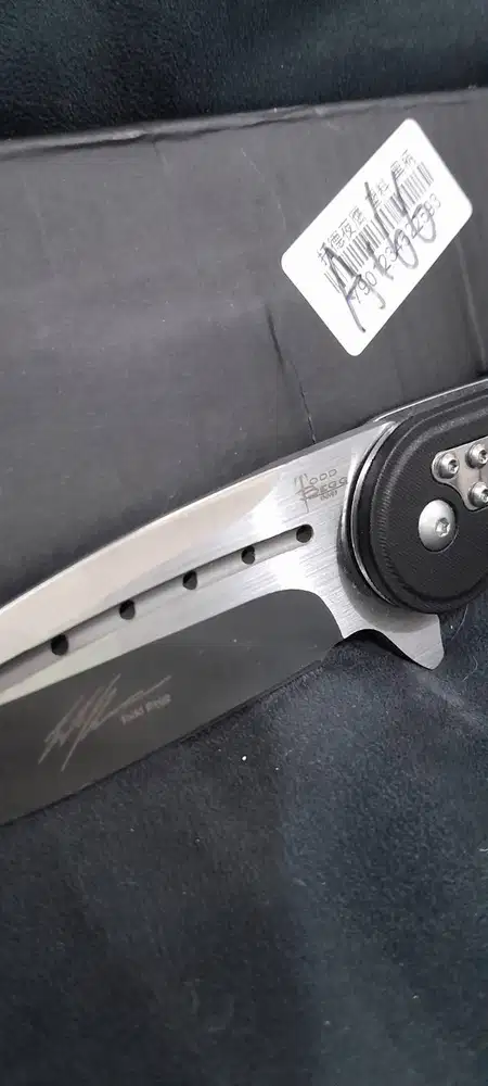 Todd Begg Boutique Knife Pisau Lipat Tebal Besar EDC Koleksi Camping