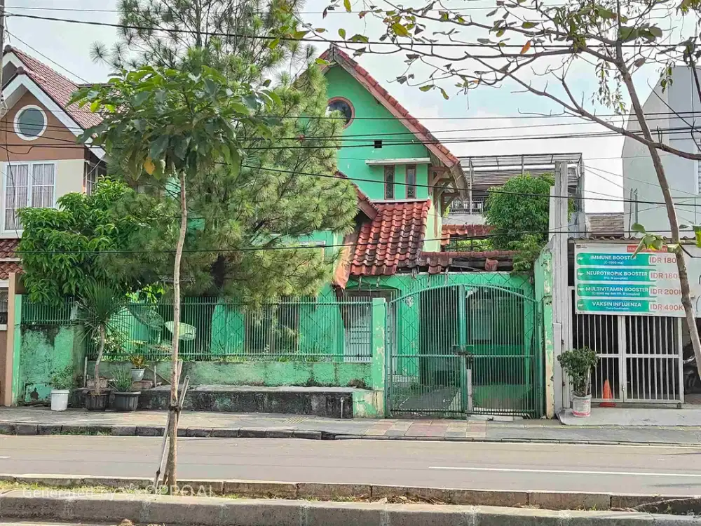 DISEWAKAN RUMAH LOKASI DI JALAN UTAMA BISA UNTUK USAHA