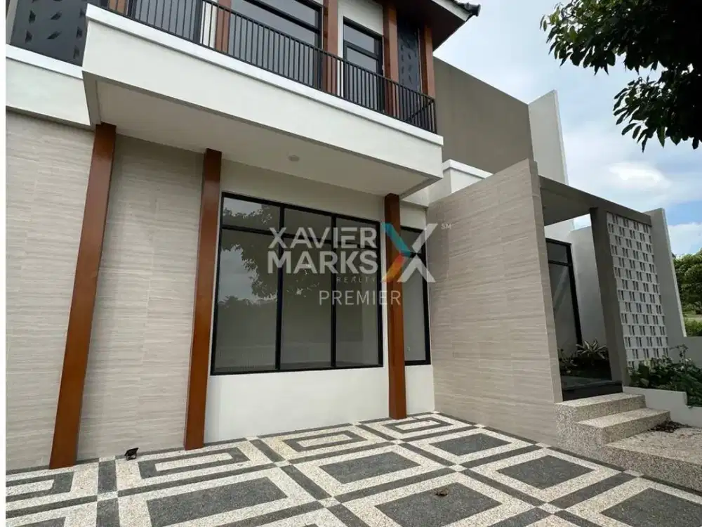 Dijual Rumah Baru 2 Lantai Selangkah ke Exit Tol di Riverfront Malang