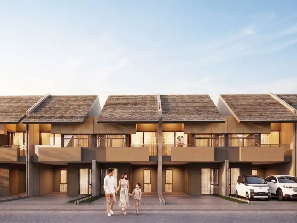 Termurah rumah baru cluster 2Lt 2Kt 2Km di Metland Menteng Jakarta Timur