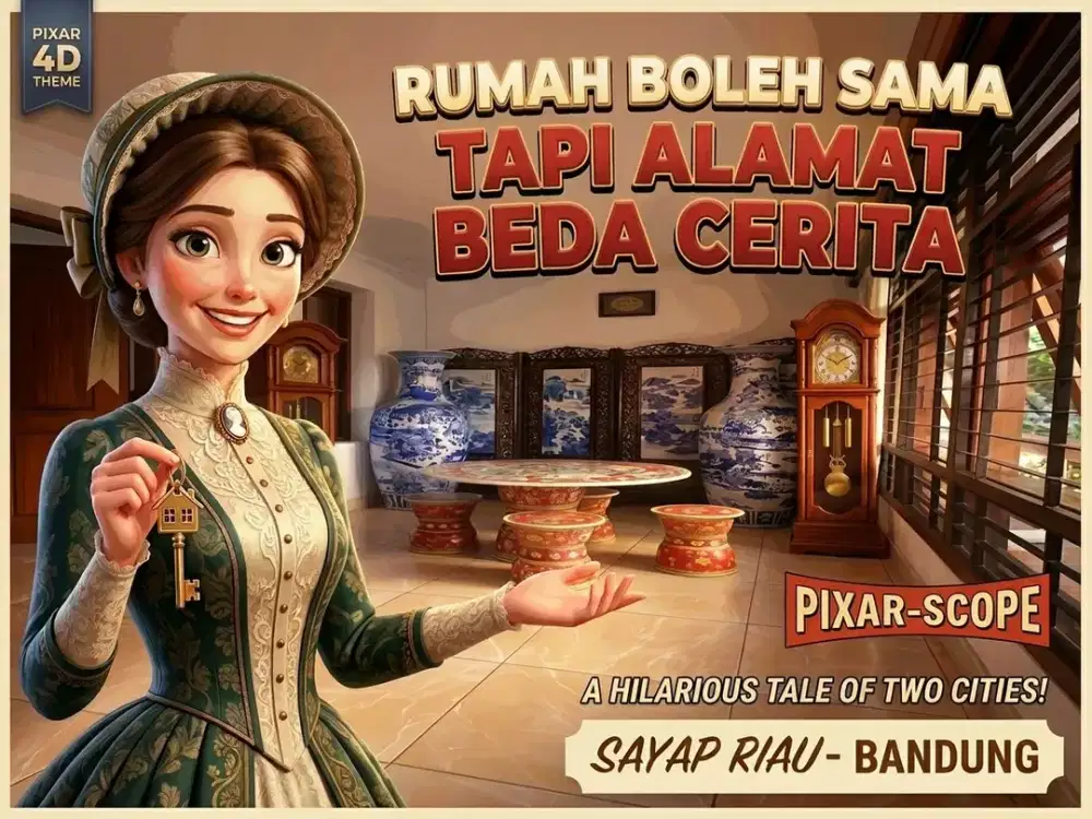 DIJUAL RUMAH DI DAGO, SAYAP RIAU, BANDUNG KOTA.