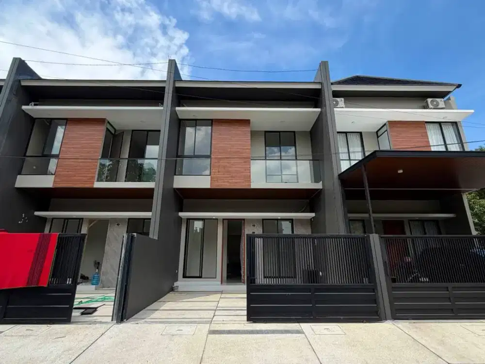 3 UNIT READY - Rumah baru modern di Panjang Jiwo Permai