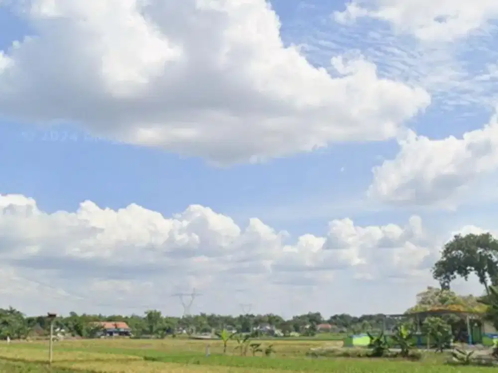 Dijual Lahan Zona Industri Lokasi Delanggu,Klaten Luas 5 Ha