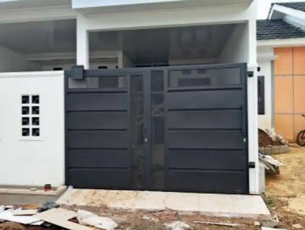 Pintu pagar minimalis terbaru 7272