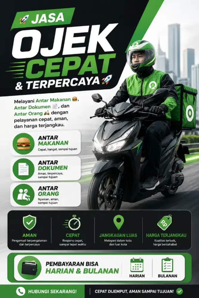 Jasa layanan  OJEK