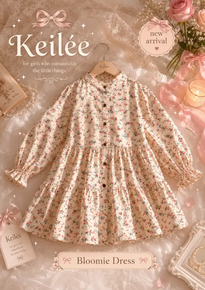 Bloomie dress, Little Flower
