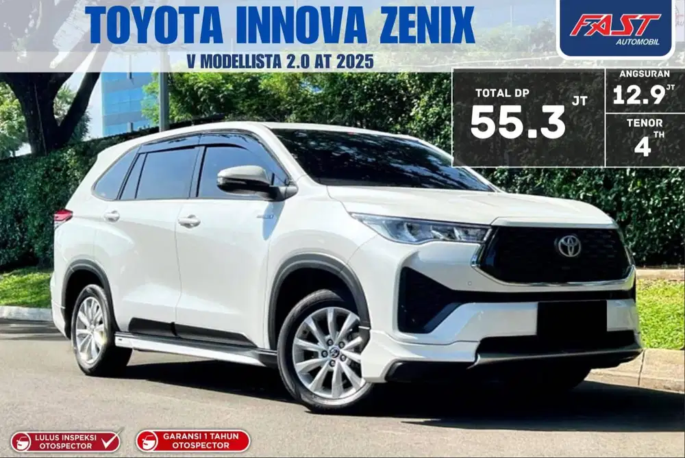 KM.8RB TANGAN PERTAMA GARANSI TOYOTA INNOVA ZENIX V HYBRID 2025