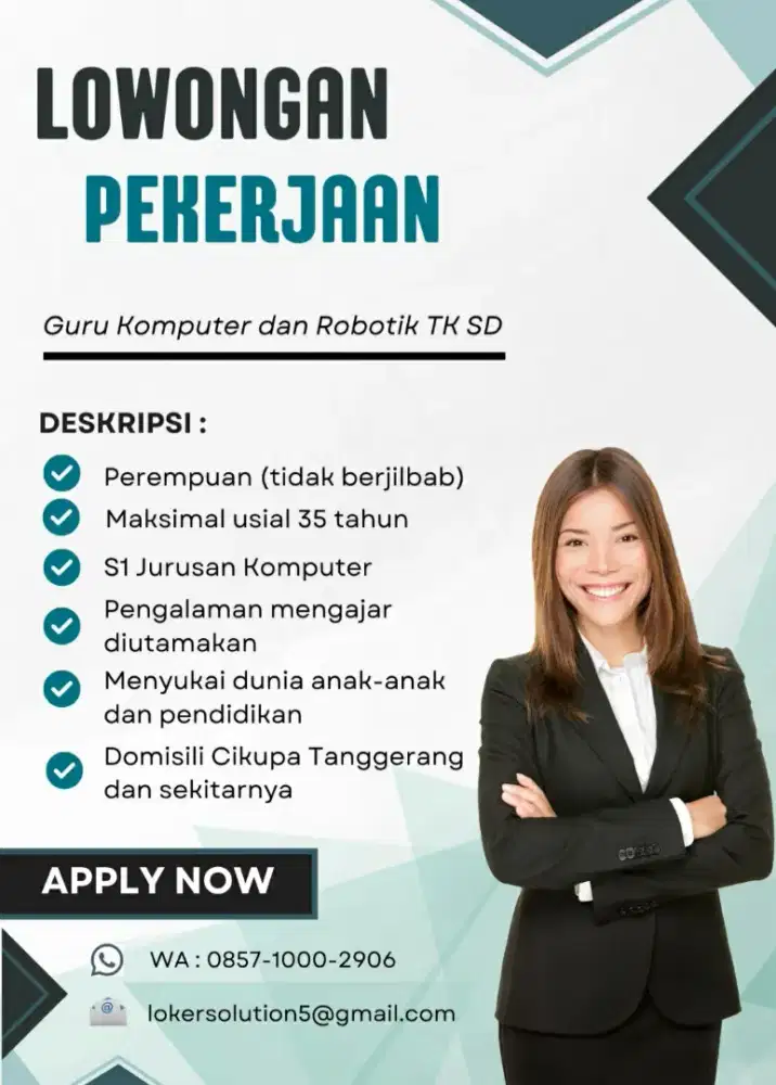 Guru Komputer dan Robotik TK SD