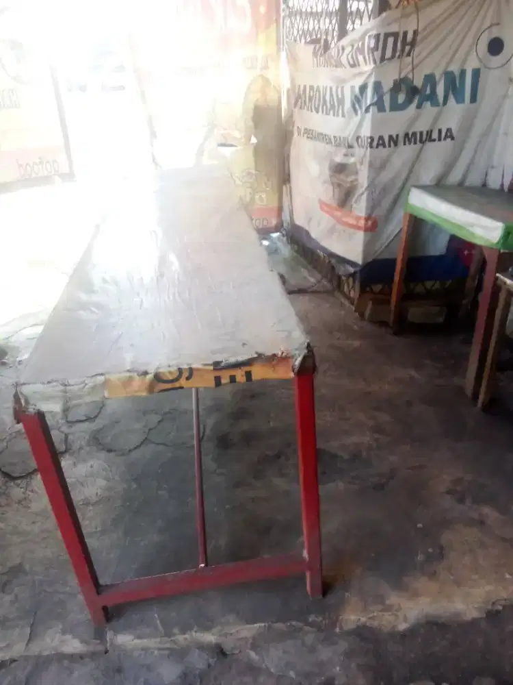 Meja Besi Panjang jual murah
