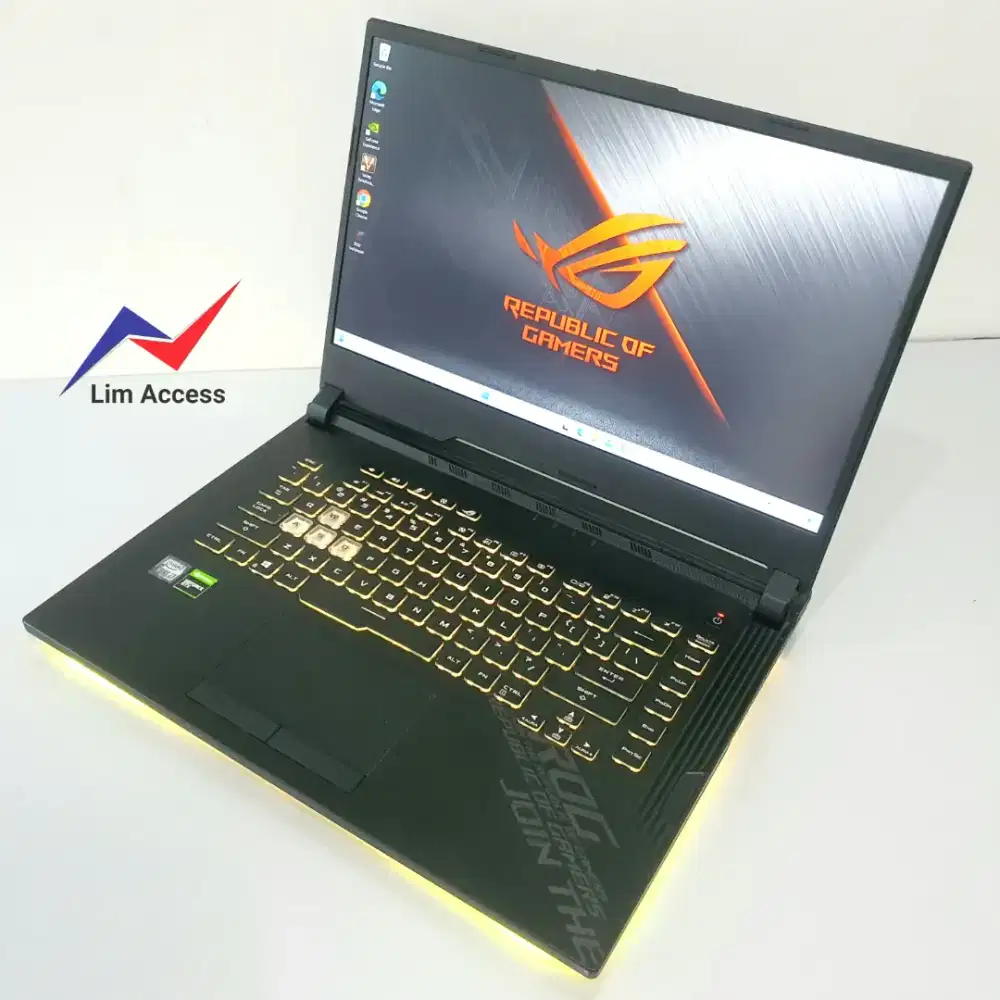 ROG Strix G512Li core i7 Ram 16gb Nvidia GTX 1650Ti Laptop Gaming Asus