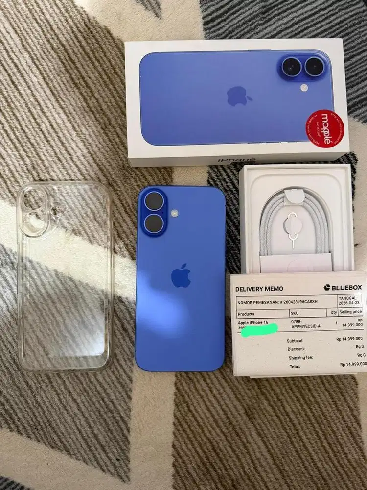 Iphone 16 128gb resmi baru sebulan