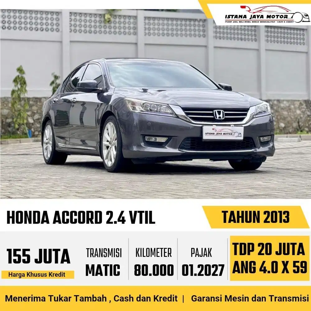 [FREE COATING] Honda Accord VTIL 2.4 Automatic 2013