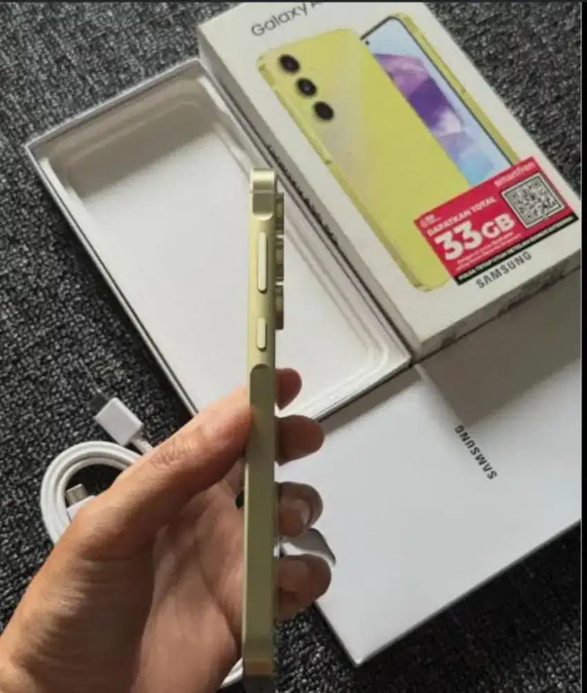 Samsung A55 5g warna lemon