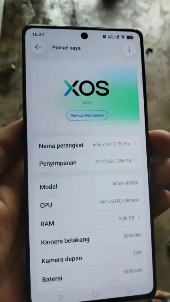 Infinix Note 50 Pro 8/256 Fullset