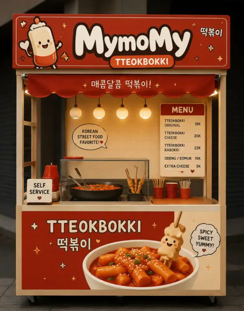 Dibutuhkan Crew Booth Tteokbokki & Odeng