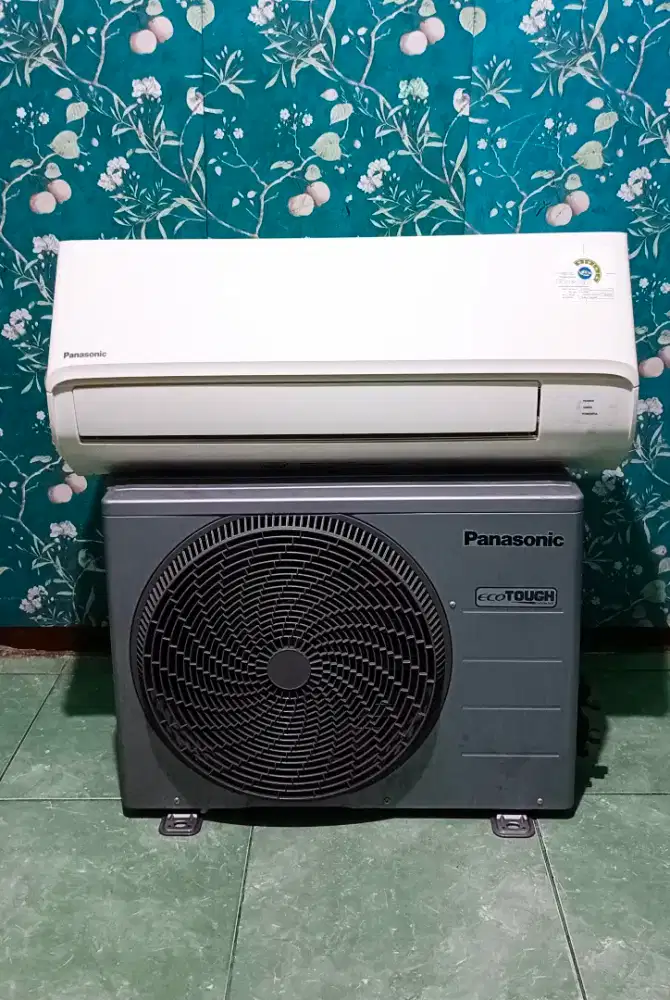 Ac panasonic 1/2 pk low watt type baru