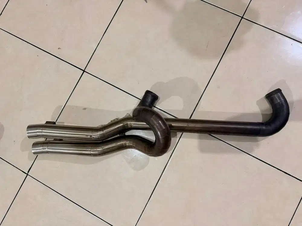 Knalpot sportster custom stainless / harley davidson