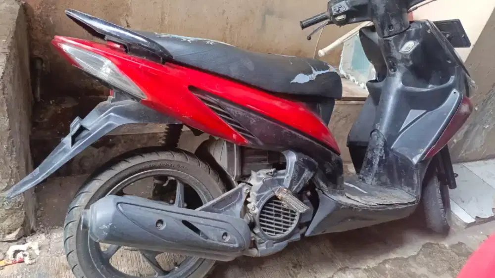 Jual BU Vario Merah Hitam Motor Sehat