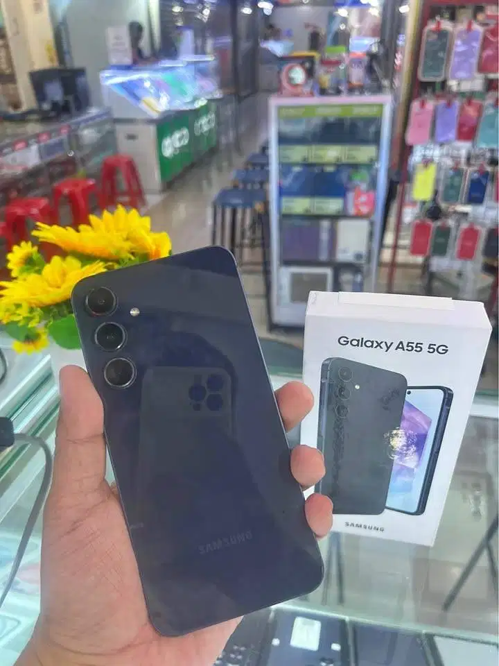 Samsung A55 5G 8/256 GB Black (Mulus) Ex SEIN Jossjiss