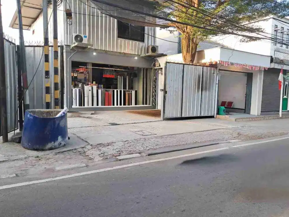 Rumah Usaha di Rawamangun Jalan Raya Jual Murah di NJOP