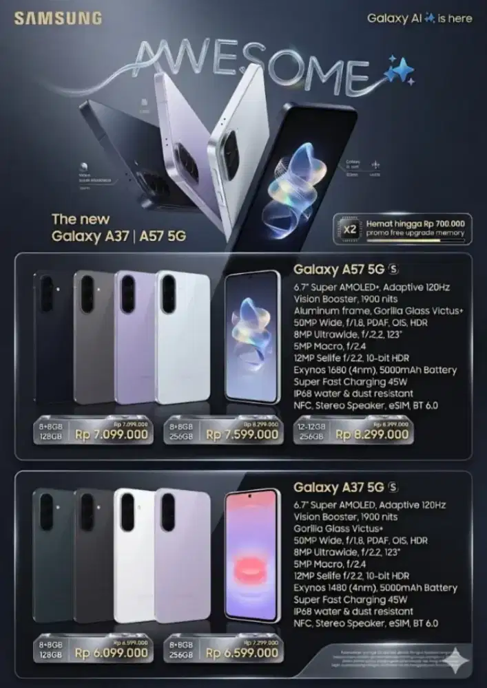 Hp baru mulai 7k perhari