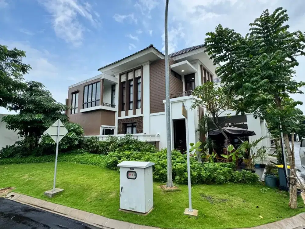 Dijual Rumah Mewah Hook Terawat Semi Furnish di Kota Kertabumi Agung Podomoro Karawang