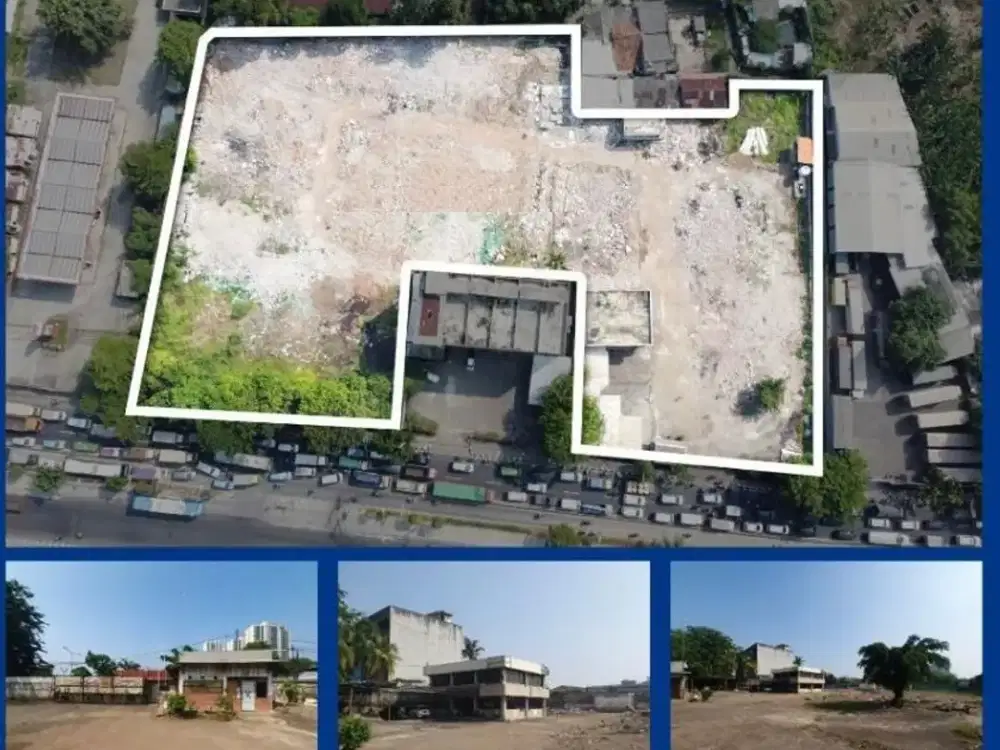 Dijual Kavling / Tanah di Jl Daan Mogot Raya Pinggir Jalan SHM Jakarta 10.030m2