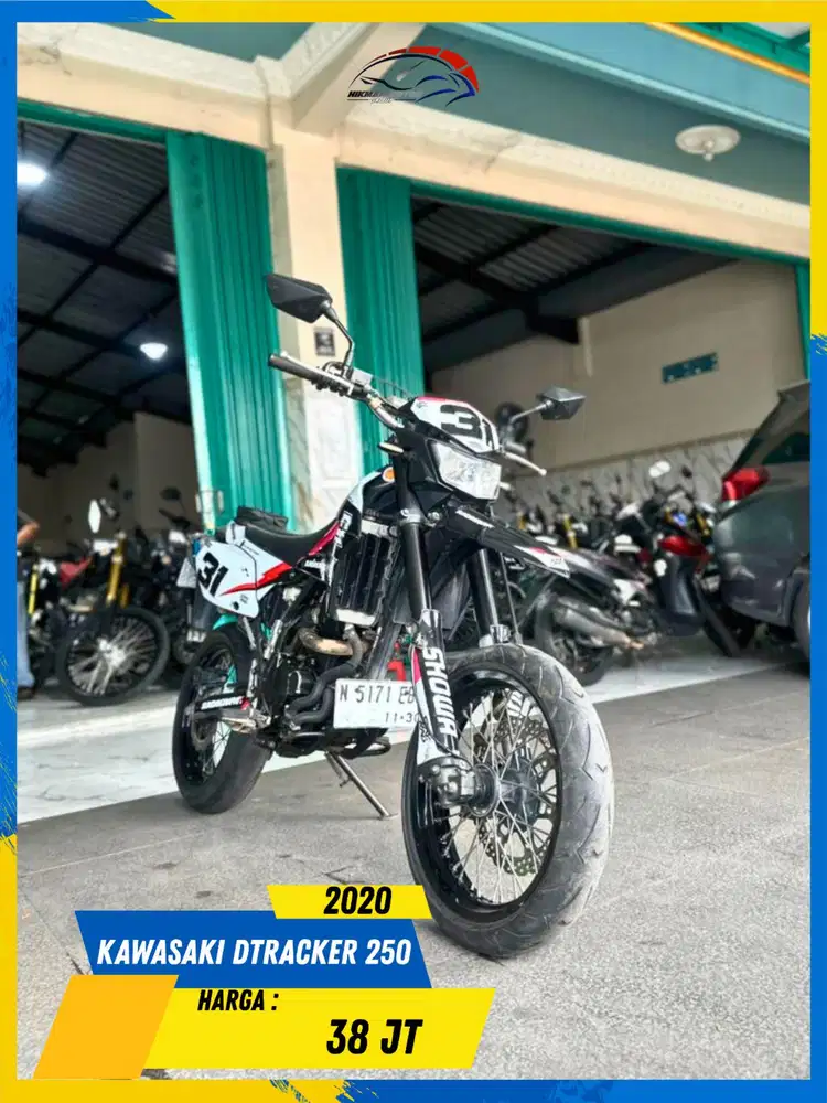 KAWASAKI DTRACKER 250 2020 GERCEP MASZEHH HIKMAH MOTOR KEPUH MALANG