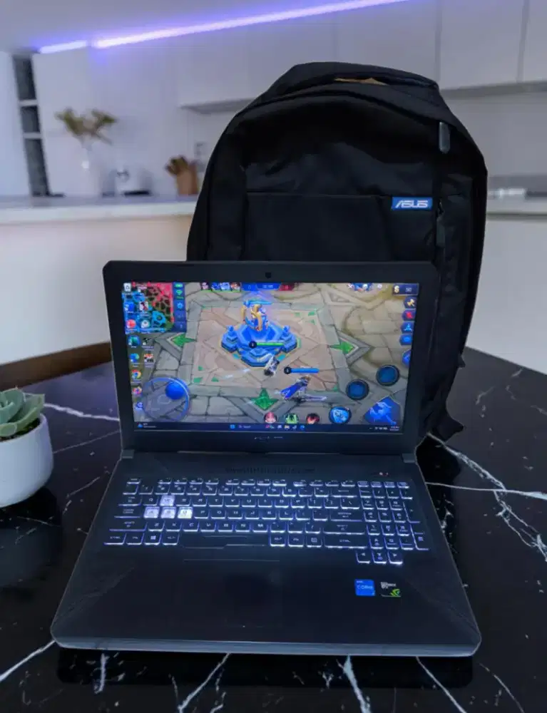 [FULL GAMES] Laptop Gaming Asus TUF Core i7-8750h Dual VGA NVIDIA GTX!